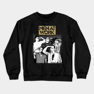 Men at Work Band Crewneck Sweatshirt